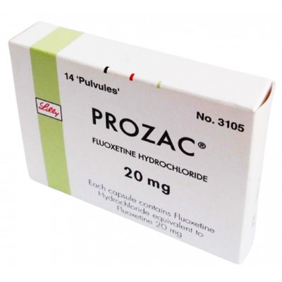 PROZAC 20 MG ( FLUOXETINE HYDROCHLORIDE ) 14 CAPSULES
